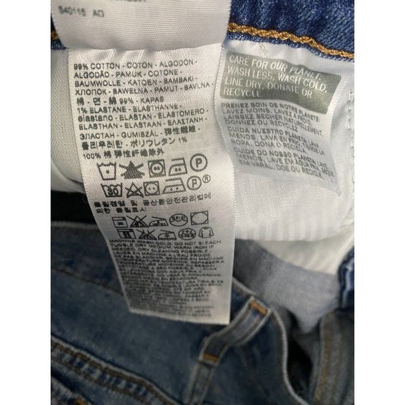 Levis Women’s 415 Relaxed Bootcut Denim Jeans Medium Wash 33 - Picture 7 of 8
